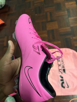 Chuteiras Nike Mercurial Vapor 12 Rosa OG