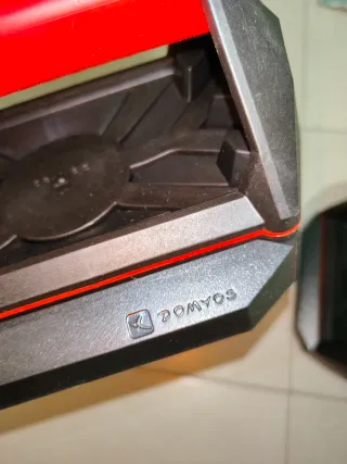 Agarraderas Domyos Negras y Rojas