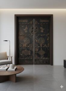 Puertas antiguas orientales