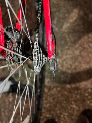 Bicicleta de montaña Specialized Roja  (MTB)