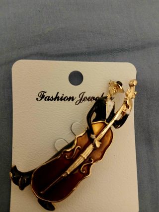 Spilla musicista contrabbasso Bohemiens