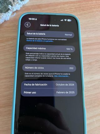 iPhone 16 Plus Turquesa 256 GB