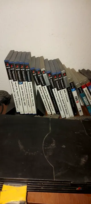 Consola PlayStation 2 Negra + Mando