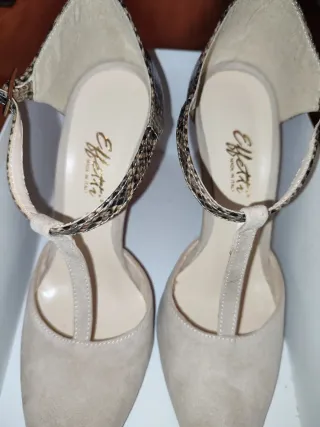 Zapatos de piel diseño italiano print animal