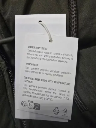 Anorak corto capucha Zara