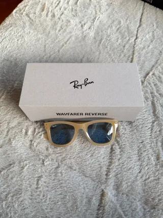 Gafas de Sol Ray-Ban Beige y Azul