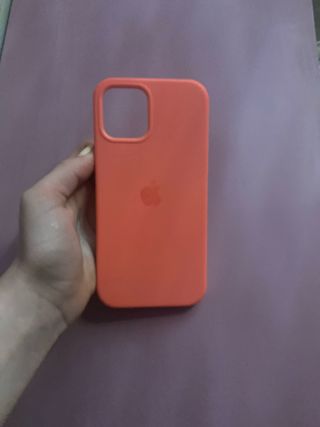 Funda Apple Naranja Original