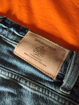 Pantalones vaqueros Springfield azules