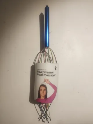 Masajeador de cabeza multicolor