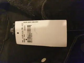 Cazadora vaquera negra M