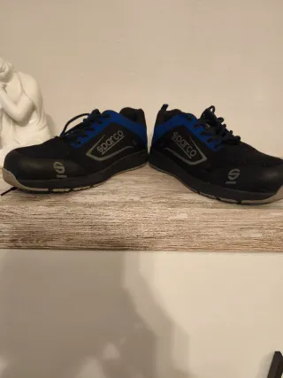 Bode seguridad Sparco negras y azules