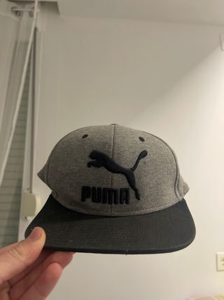 Gorra Puma Gris y Negra
