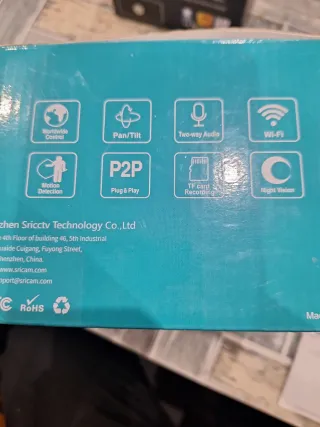 Cámara IP HD Sricam Interior