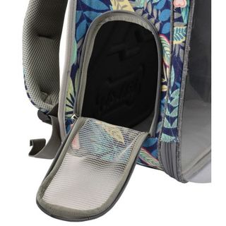 Mochila transportín para gatos con ventana