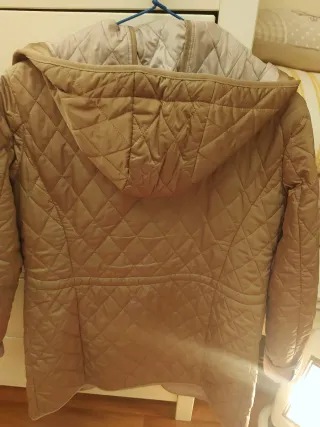 Parka Massimo Dutti Beige
