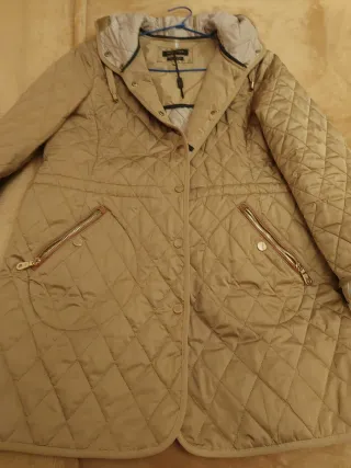 Parka Massimo Dutti Beige