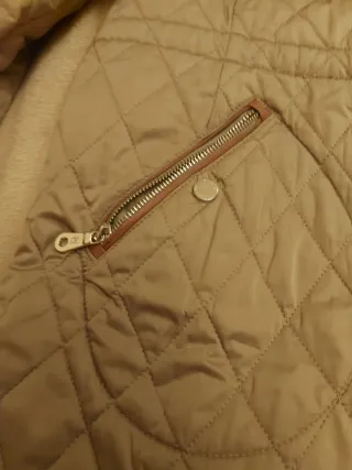 Parka Massimo Dutti Beige