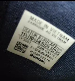 Zapatillas Reebok Les Mills Talla 45