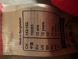 Pantalones de esquí con tirantes Talla 12