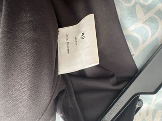 Vestido fiesta negro y rosa