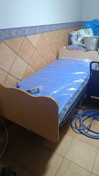 Camilla para personas con movilidad reducida