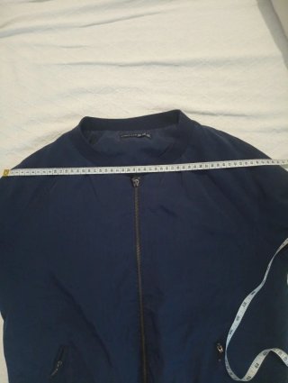 Chaqueta bomber azul marino