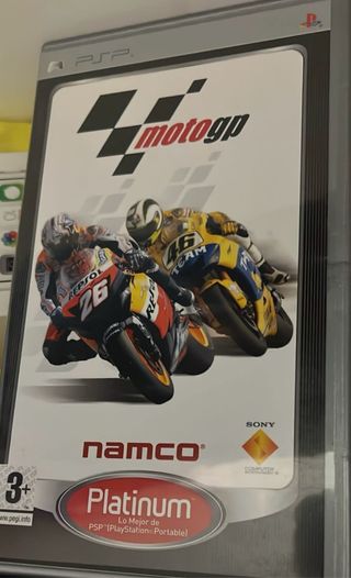Juego PSP MotoGP Platinum Namco