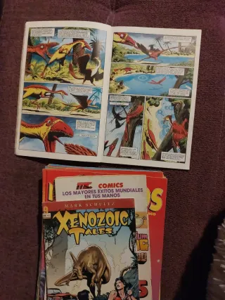 Lote 4 comics+fasciculos sueltos de Dinosaurios
