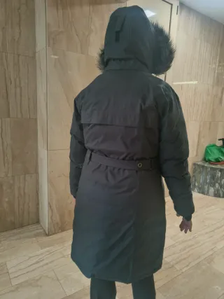 Plumón impermeable Columbia mujer azul