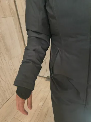 Plumón impermeable Columbia mujer azul