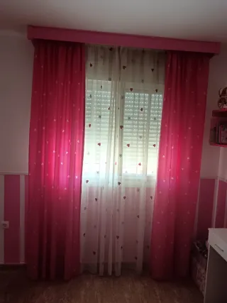 Cortinas Reig Martin con Visillos y Galería