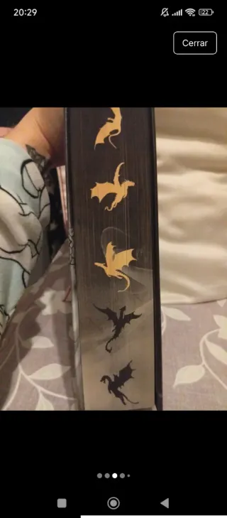 Primera edición Alas de ónix (cantos pintados)