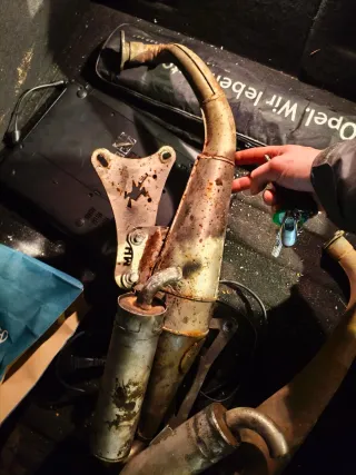 Escape Hebo 50-70cc Minarelli Horizontal