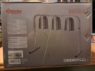 Lámpara Calentamiento Infrarrojos Bartscher 2/1 GN