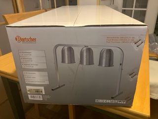 Lámpara Calentamiento Infrarrojos Bartscher 2/1 GN