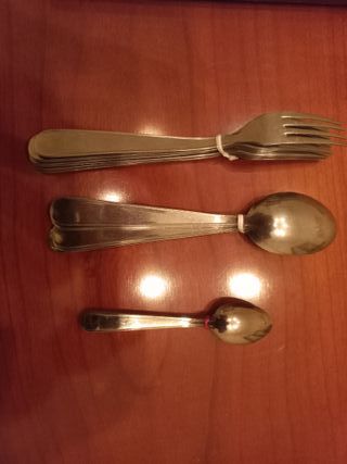 Set Posate Acciaio Inox vintage