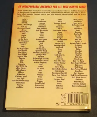 Official Handbook of the Marvel Universe A To Z...