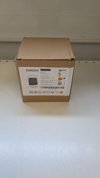 Applique LED Cubo Grigio 12W GC092