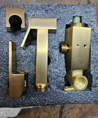 Idroscopino bagno oro spazzolato