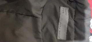 Chaquetón negro mujer