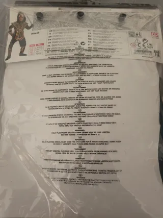 Disfraz ninja infantil