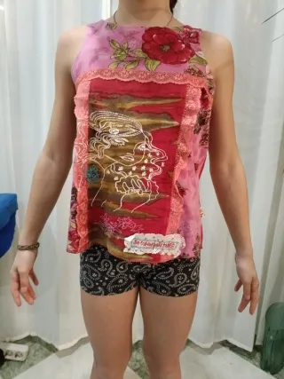 2 Camisetas Algodón Verano Niña 8 Años