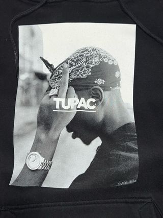 Sudadera Negra Tupac