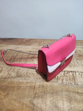 Bolso Pequeño Stradivarius Rosa y Rojo