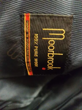 Abrigo caballero azul marino