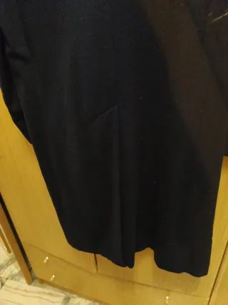 Abrigo caballero azul marino