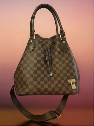 Bolso Louis Vuitton Marrón y Dorado