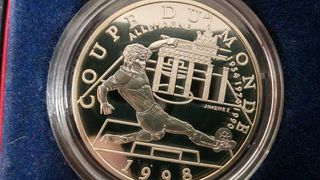 5,15 Oz Plata Pura 8 Monedas Mundial Francia 1998