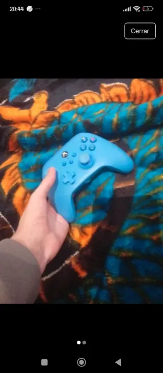 Mando Xbox Azul