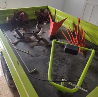 Motocultor Grillo 15000R con remolque